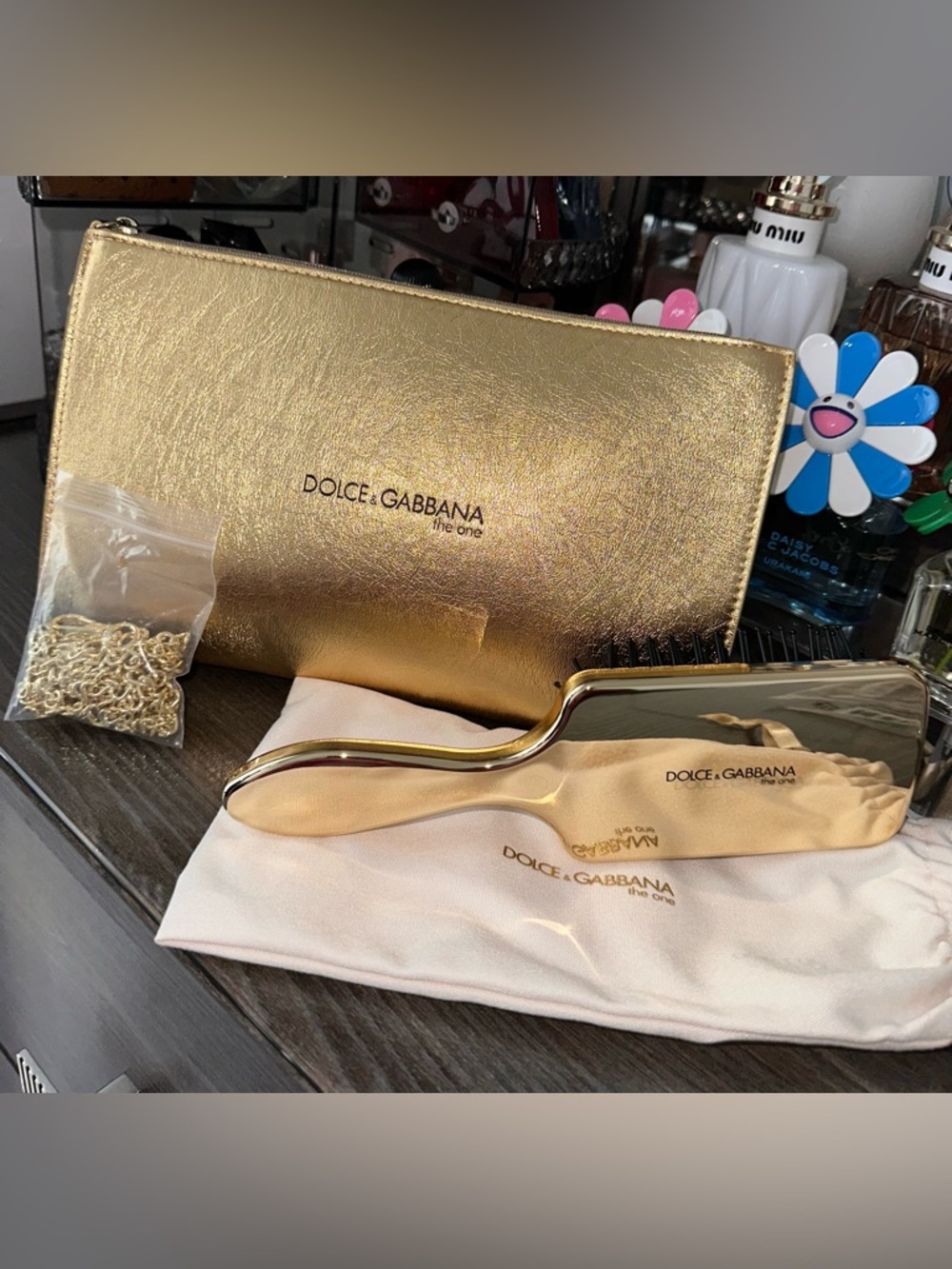 New Dolce & Gabbana The One Clutch & Hairbrush, Limited Edition - Picture 6 of 14